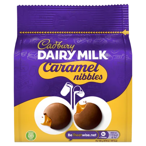 Cadbury Dairy Milk Caramel Nibbles 85g