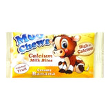 Moo Chews Calcium Milk Bites - Banana Flavour (Pack of 12) 18g