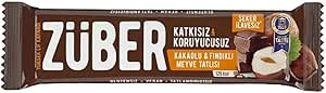 ZÜBER Hazelnut & Cocoa Fruit Bar 35g