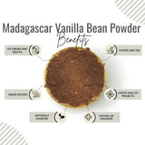 Awafi Mill Vanilla Bean Powder | Madagascar Vanilla - Bottle of 12g