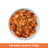 Reelfruit Organic, Vegan & Gluten Free Caramel Toasted Coconut Chips 100g