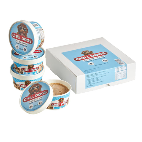 Chill Dogs Chubby Chicken Liver Box 4Cups 130ml