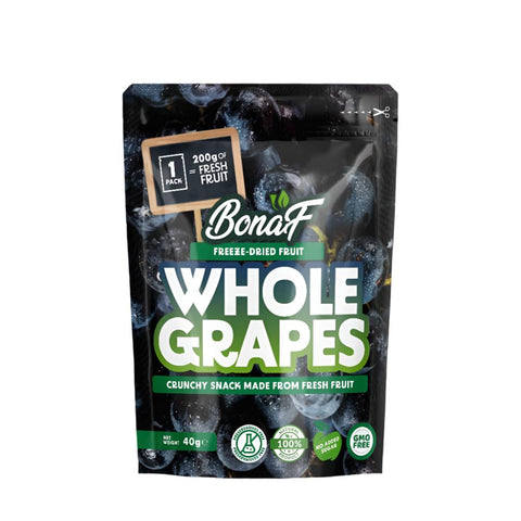 Freeze Dried Whole Grapes 40g