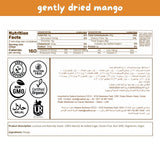 Reelfruit Organic, Vegan & Gluten Free Gently Dried Mango 100g Combo (Pack of 5)