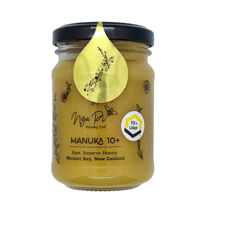 Nga Pi Manuka UMF™ 10+ Raw, Reserve Honey of New Zealand (Monofloral) - 190g