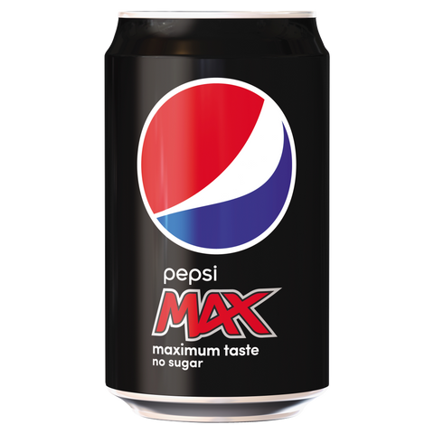 Pepsi Max No added Sugar Can 330ml