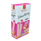 Kravour Strawberry Wafer Rolls 120g