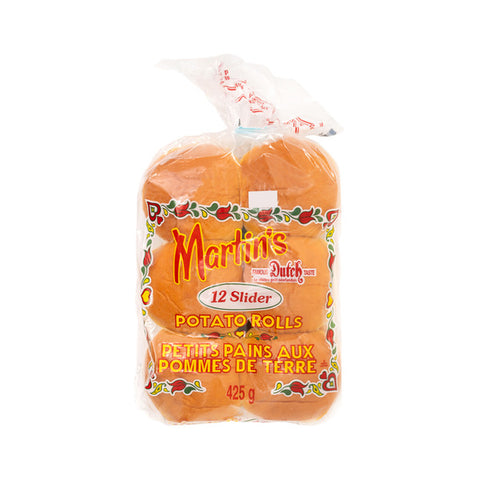 Martin's Frozen 12 Sliced Burger Potato Rolls -  (12pcs) 425g