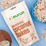 Reelfruit Organic, Vegan & Gluten Free Sweetened Coconut Flakes 100g