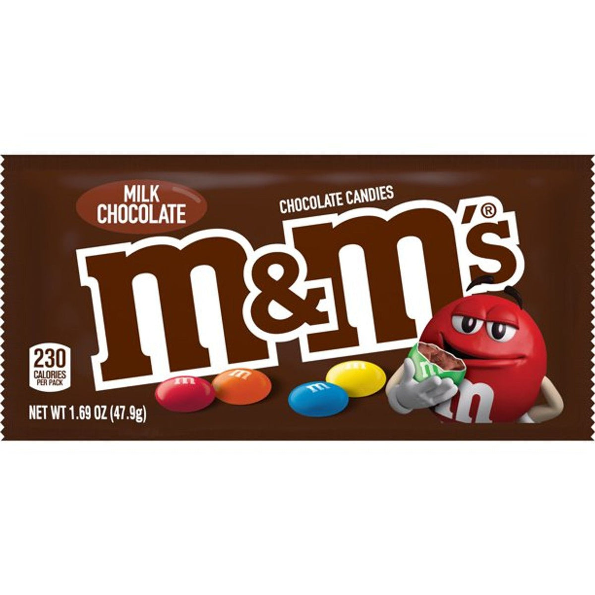 Buy M&M's Milk Chocolate Candy 47.9g Online | QualityFo