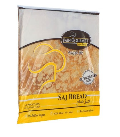 Pain Gourmet Freshly Backed Homemade Saj Bread 425g - QualityFood